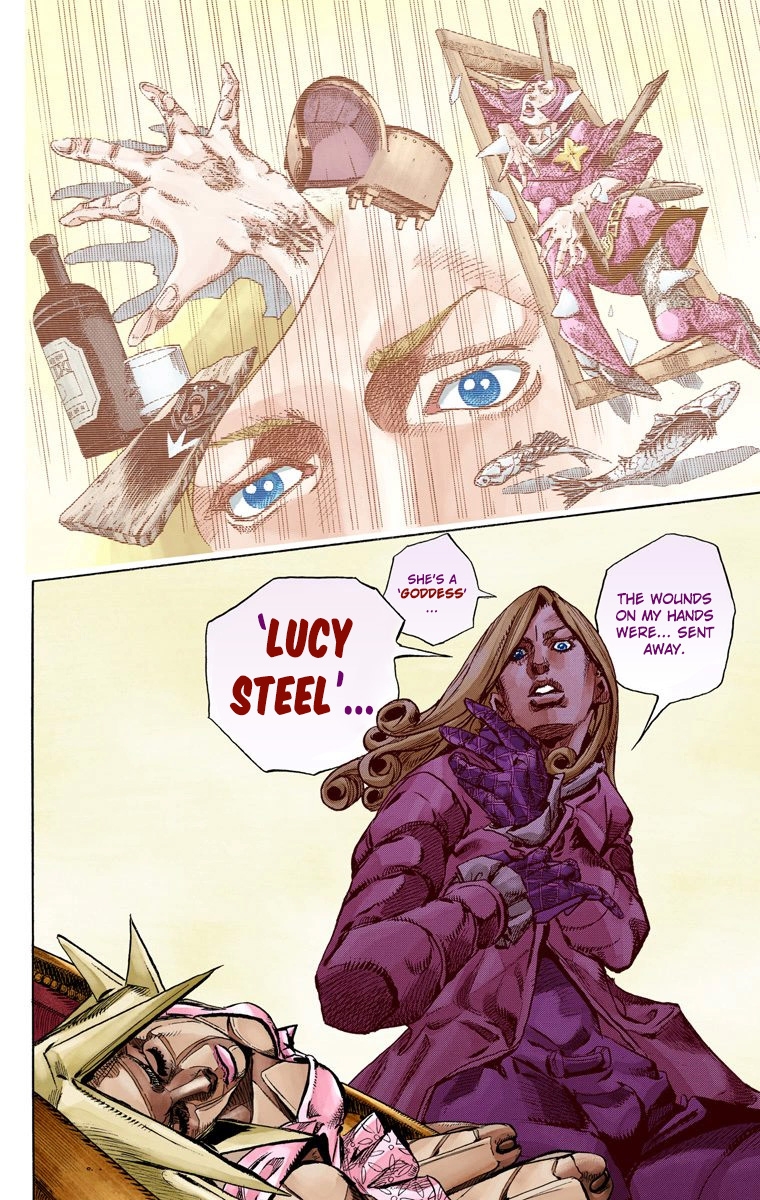 JoJo's Bizarre Adventure Steel Ball Run Colored Manga