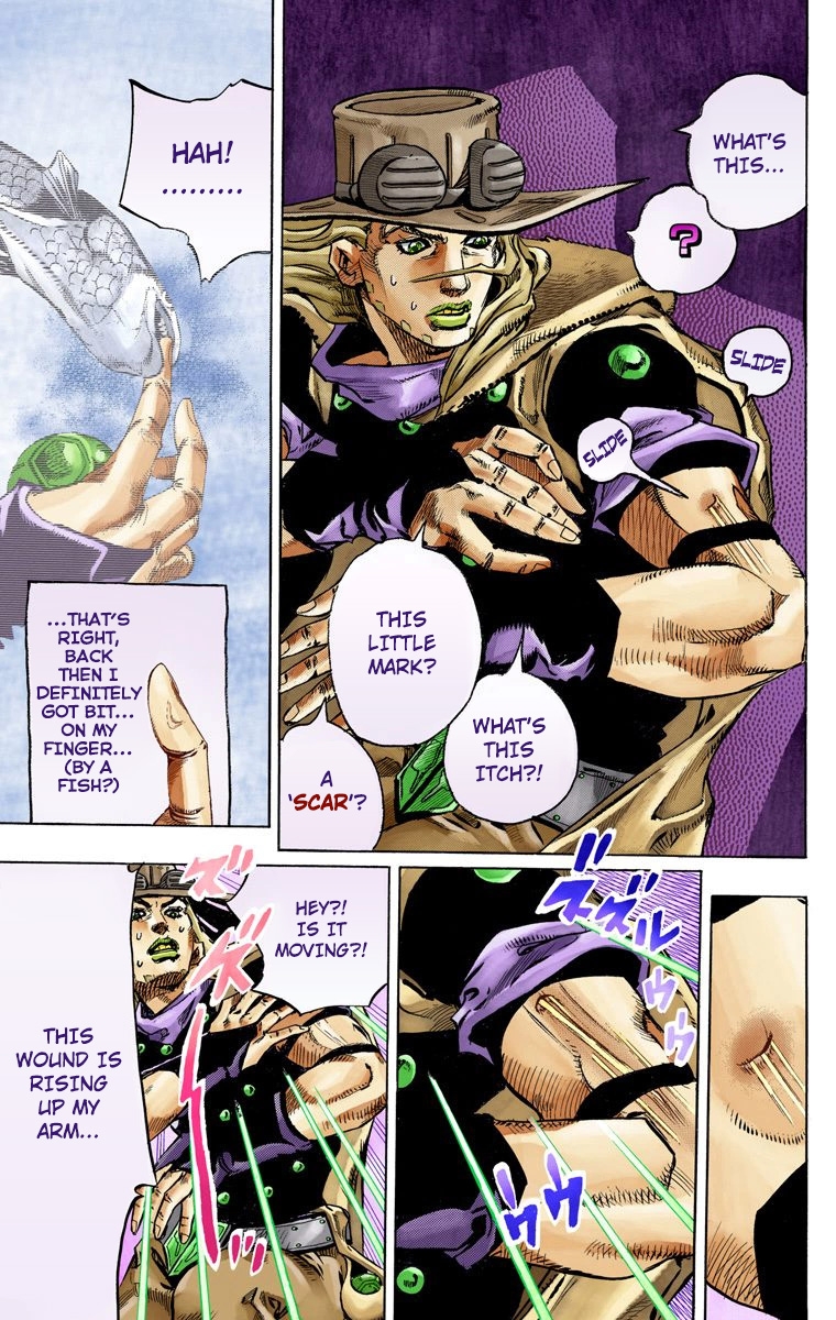 JoJo's Bizarre Adventure Steel Ball Run Colored Manga