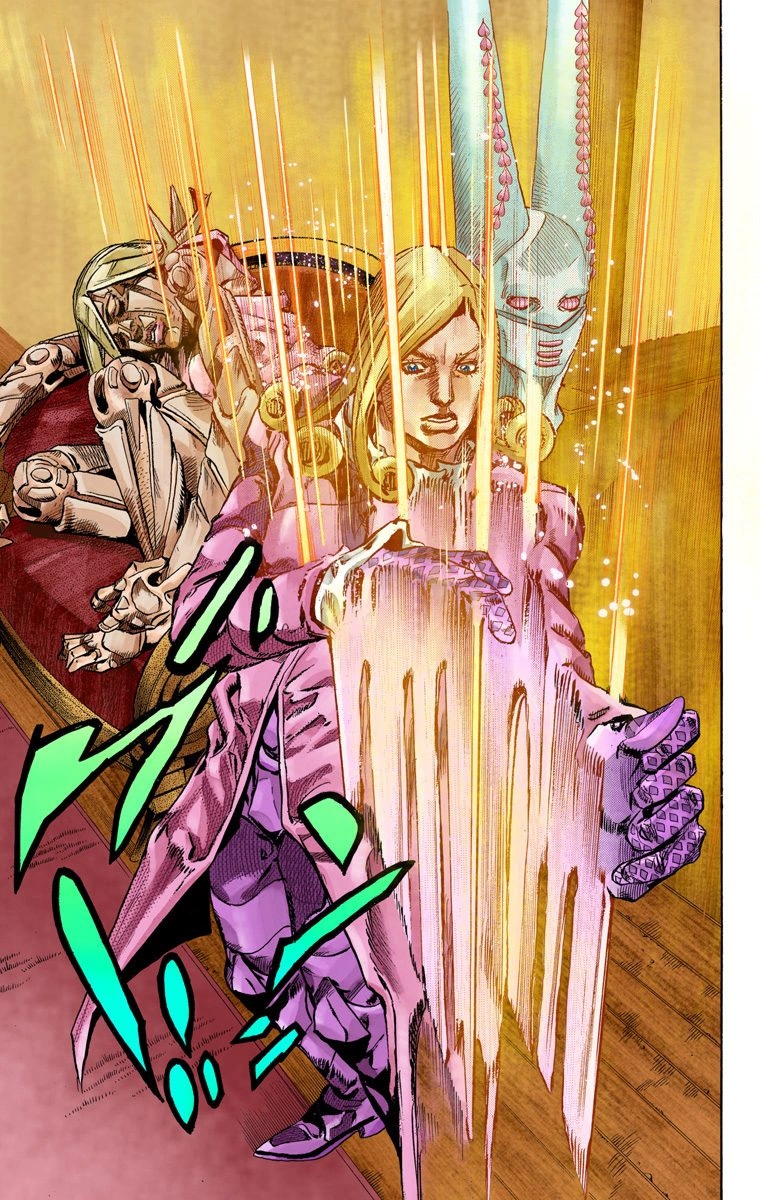 JoJo's Bizarre Adventure Steel Ball Run Colored Manga