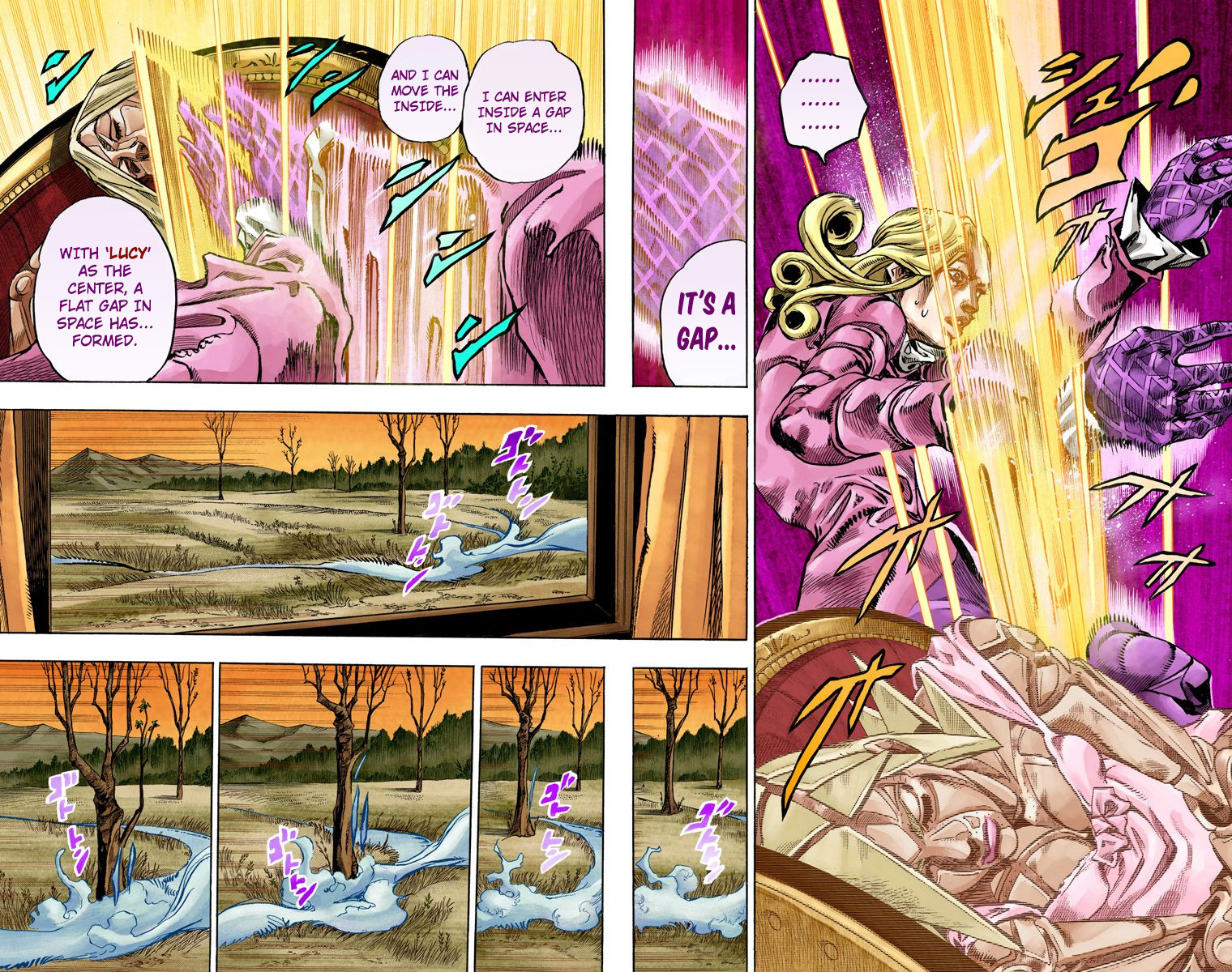 JoJo's Bizarre Adventure Steel Ball Run Colored Manga