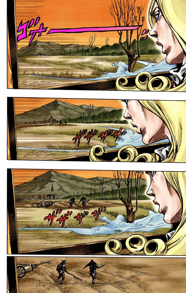 JoJo's Bizarre Adventure Steel Ball Run Colored Manga
