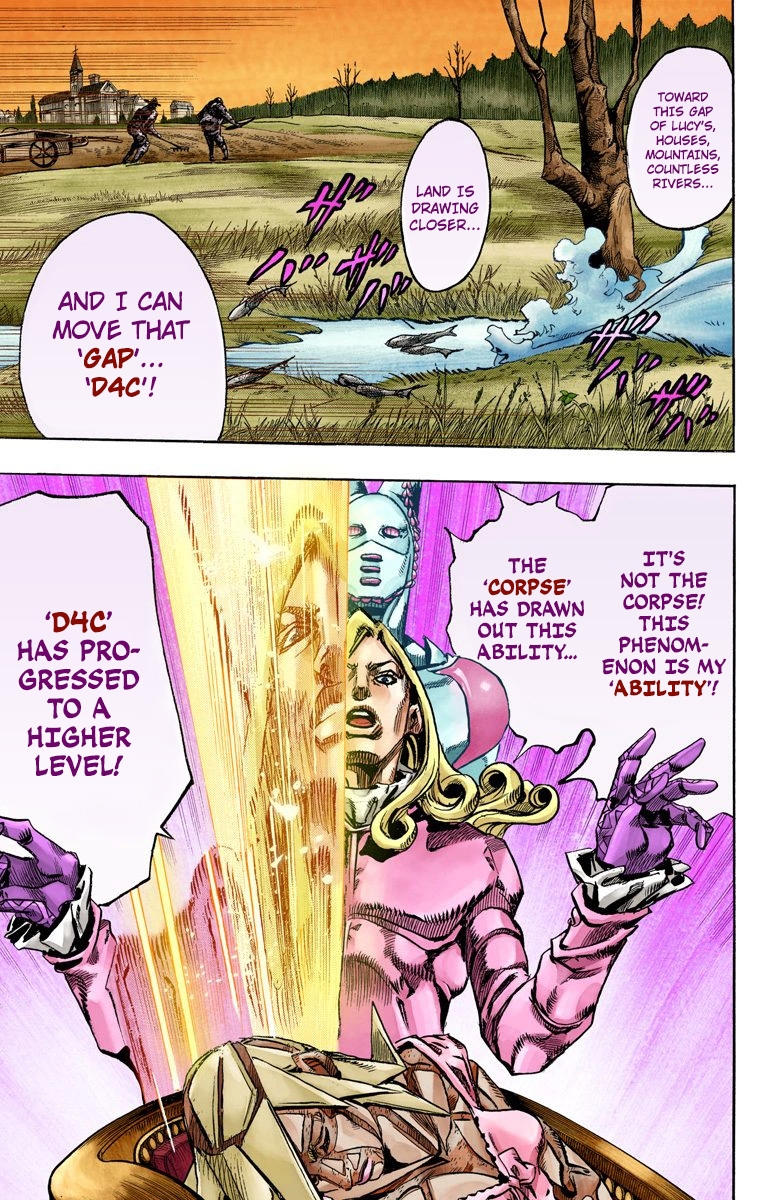 JoJo's Bizarre Adventure Steel Ball Run Colored Manga