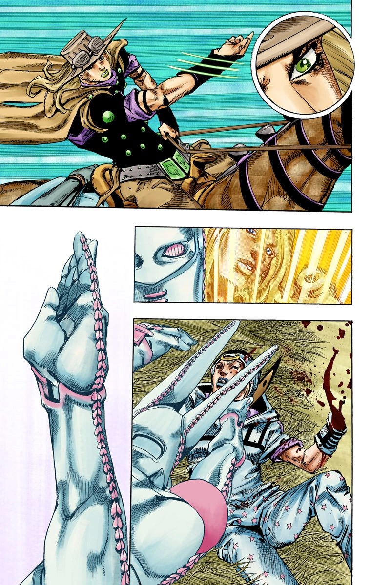 JoJo's Bizarre Adventure Steel Ball Run Colored Manga