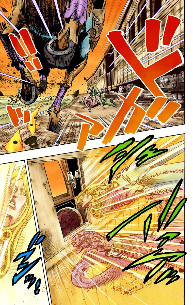 JoJo's Bizarre Adventure Steel Ball Run Colored Manga