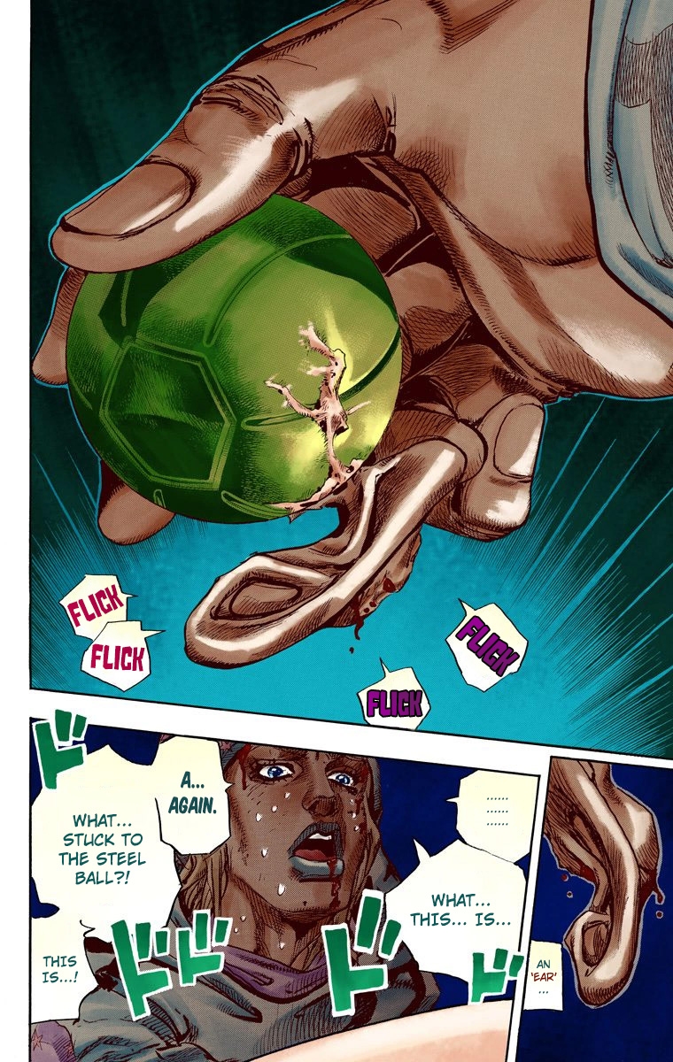 JoJo's Bizarre Adventure Steel Ball Run Colored Manga
