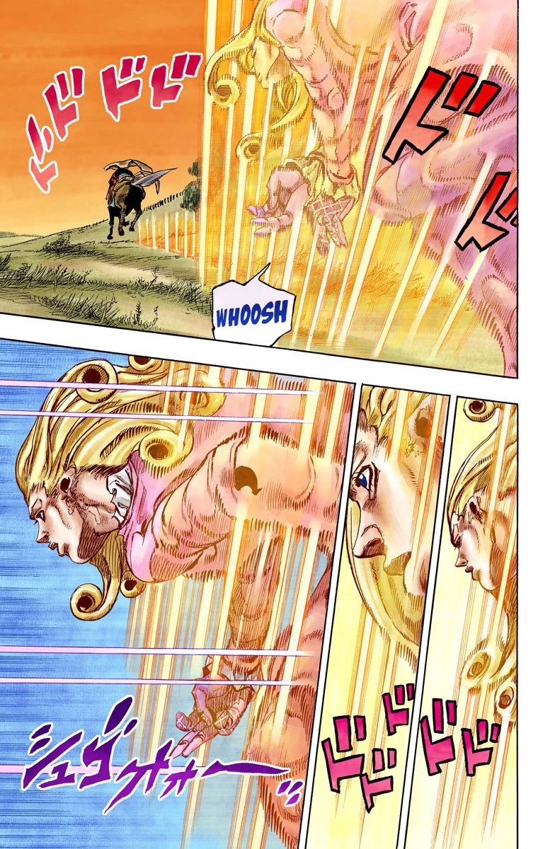 JoJo's Bizarre Adventure Steel Ball Run Colored Manga