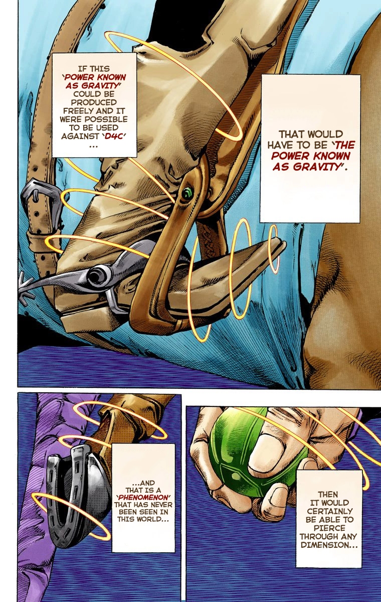 JoJo's Bizarre Adventure Steel Ball Run Colored Manga