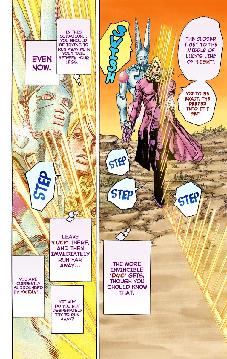 JoJo's Bizarre Adventure Steel Ball Run Colored Manga