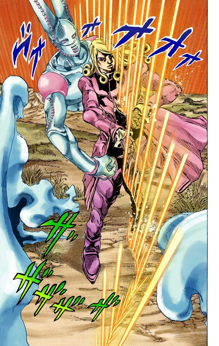 JoJo's Bizarre Adventure Steel Ball Run Colored Manga