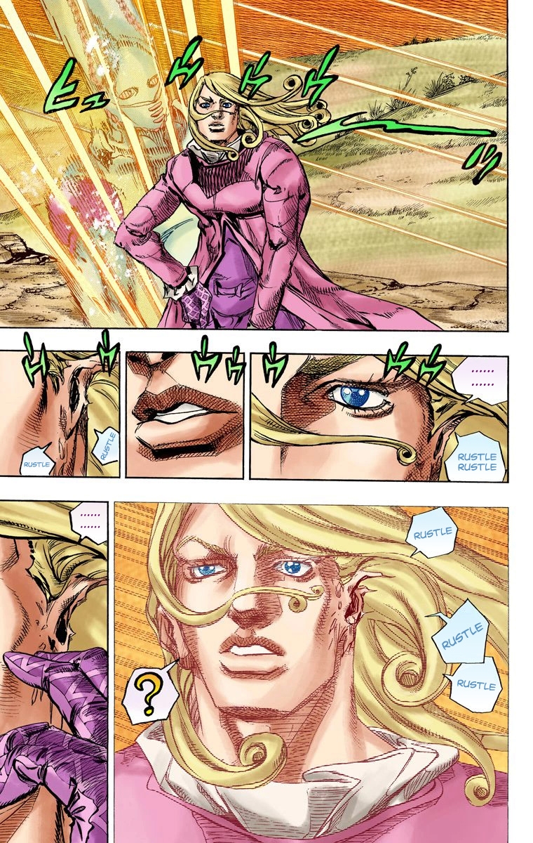 JoJo's Bizarre Adventure Steel Ball Run Colored Manga