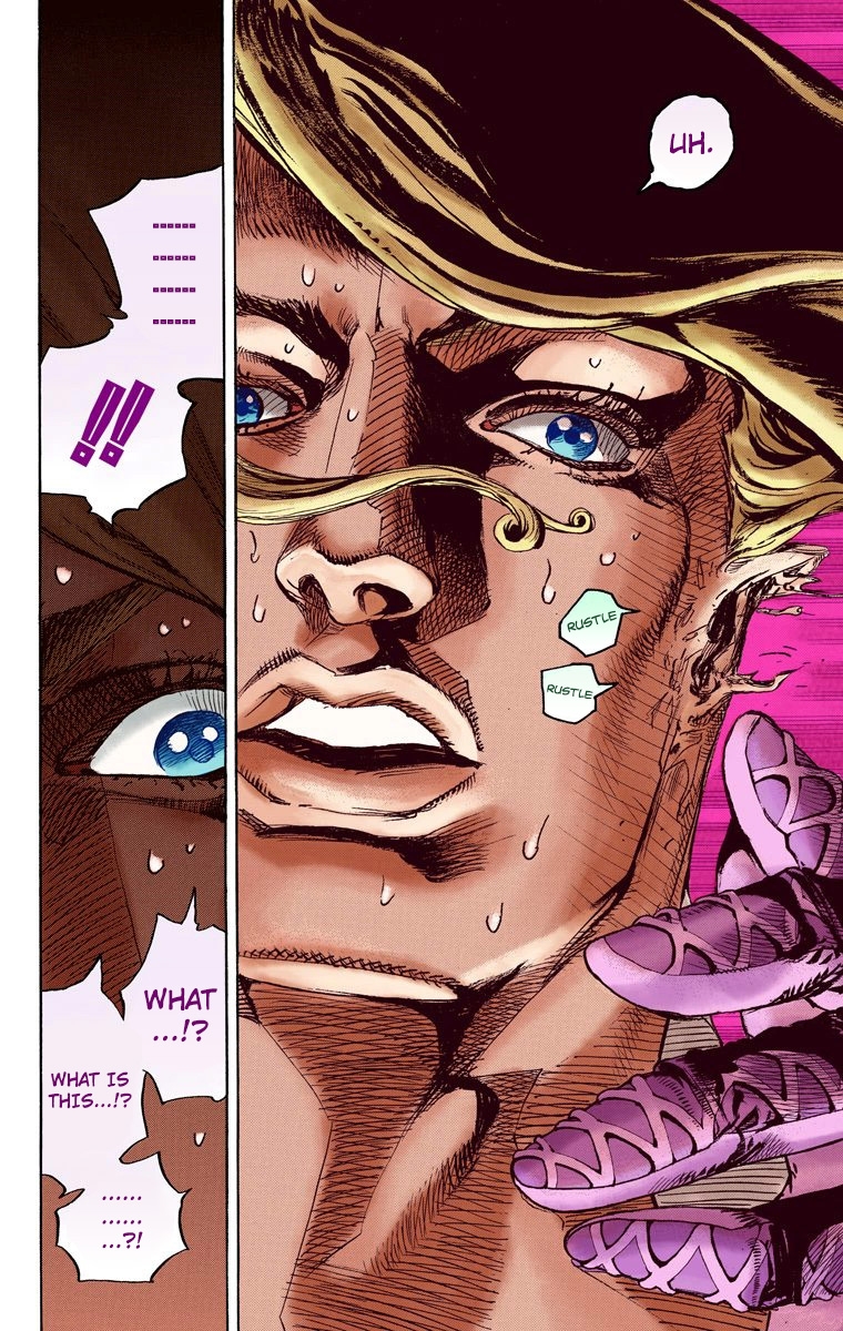 JoJo's Bizarre Adventure Steel Ball Run Colored Manga