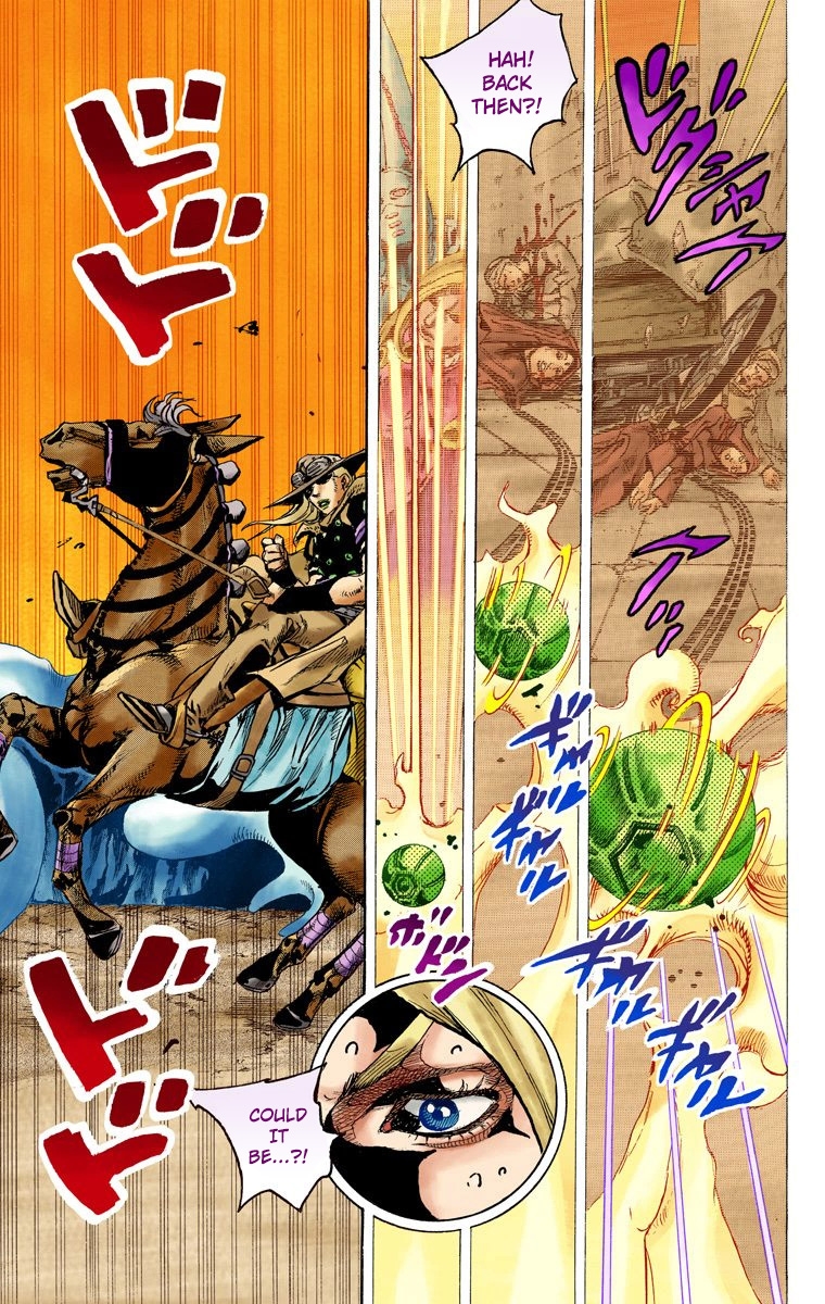 JoJo's Bizarre Adventure Steel Ball Run Colored Manga
