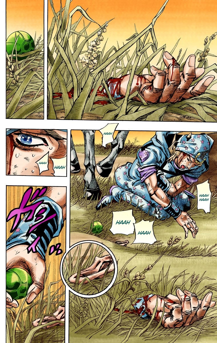JoJo's Bizarre Adventure Steel Ball Run Colored Manga