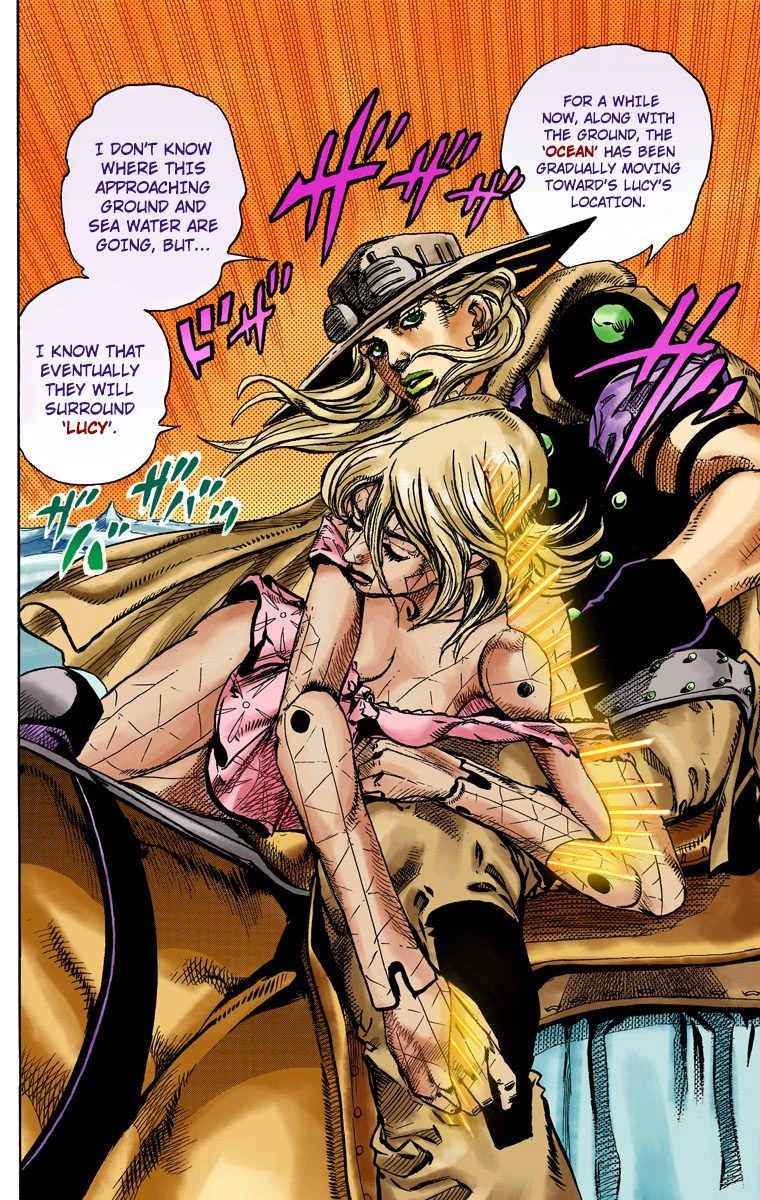 JoJo's Bizarre Adventure Steel Ball Run Colored Manga