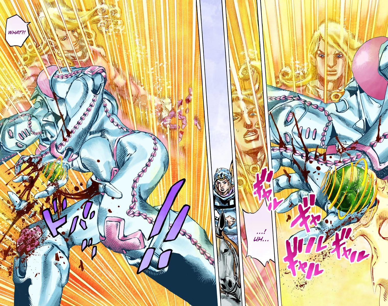 JoJo's Bizarre Adventure Steel Ball Run Colored Manga