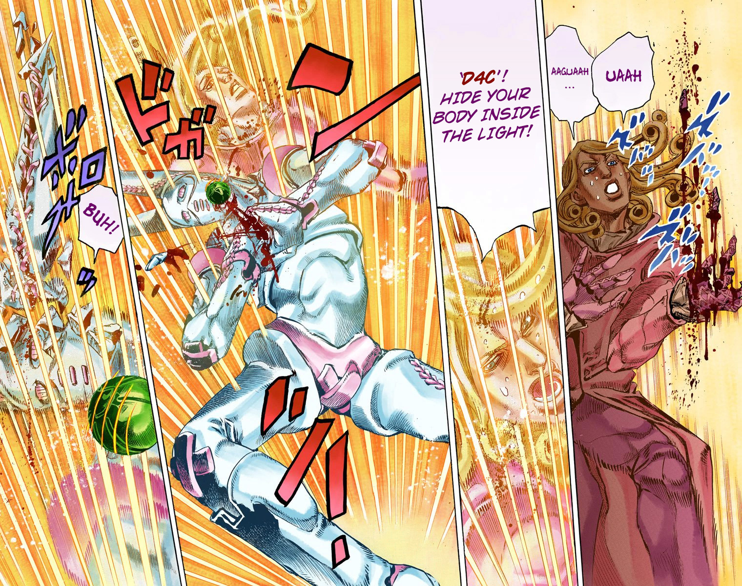 JoJo's Bizarre Adventure Steel Ball Run Colored Manga