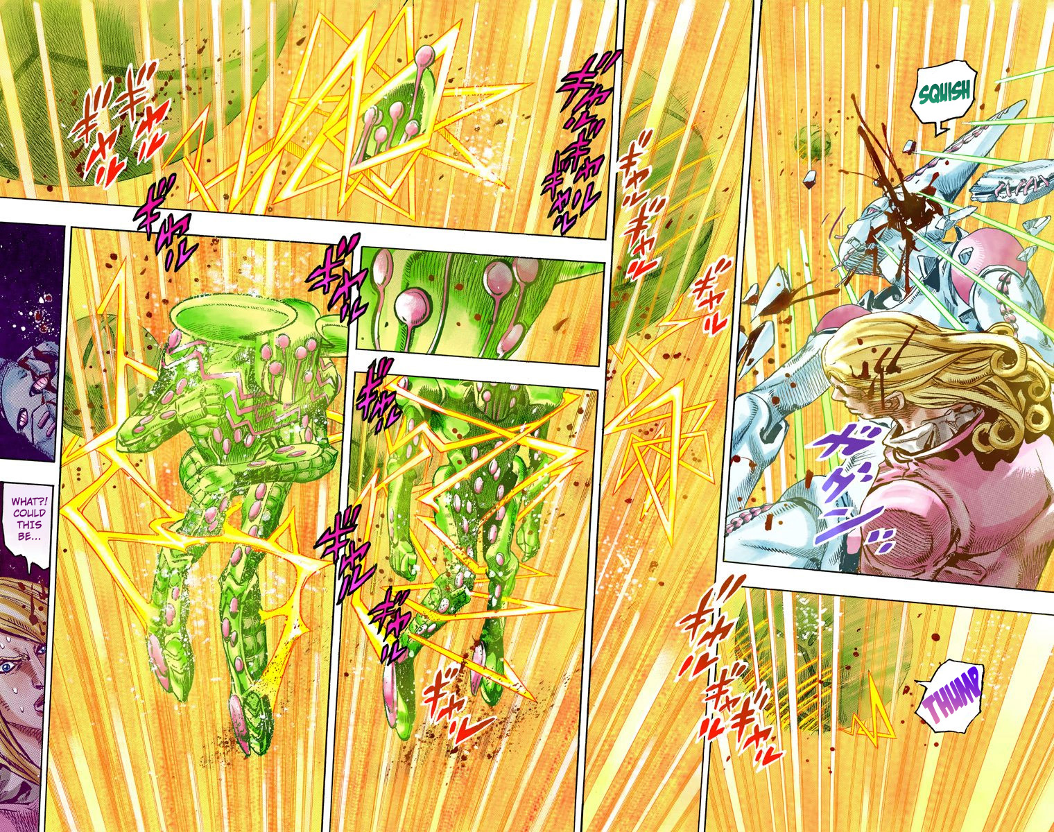 JoJo's Bizarre Adventure Steel Ball Run Colored Manga