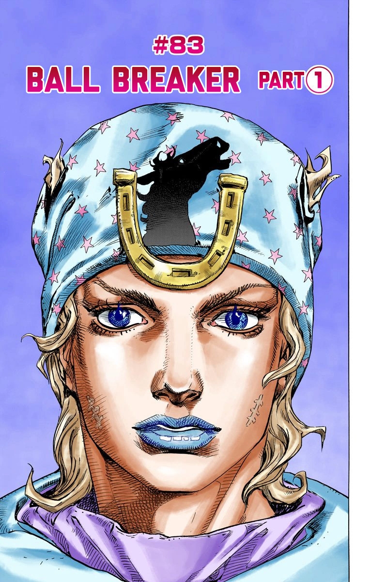 JoJo's Bizarre Adventure Steel Ball Run Colored Manga