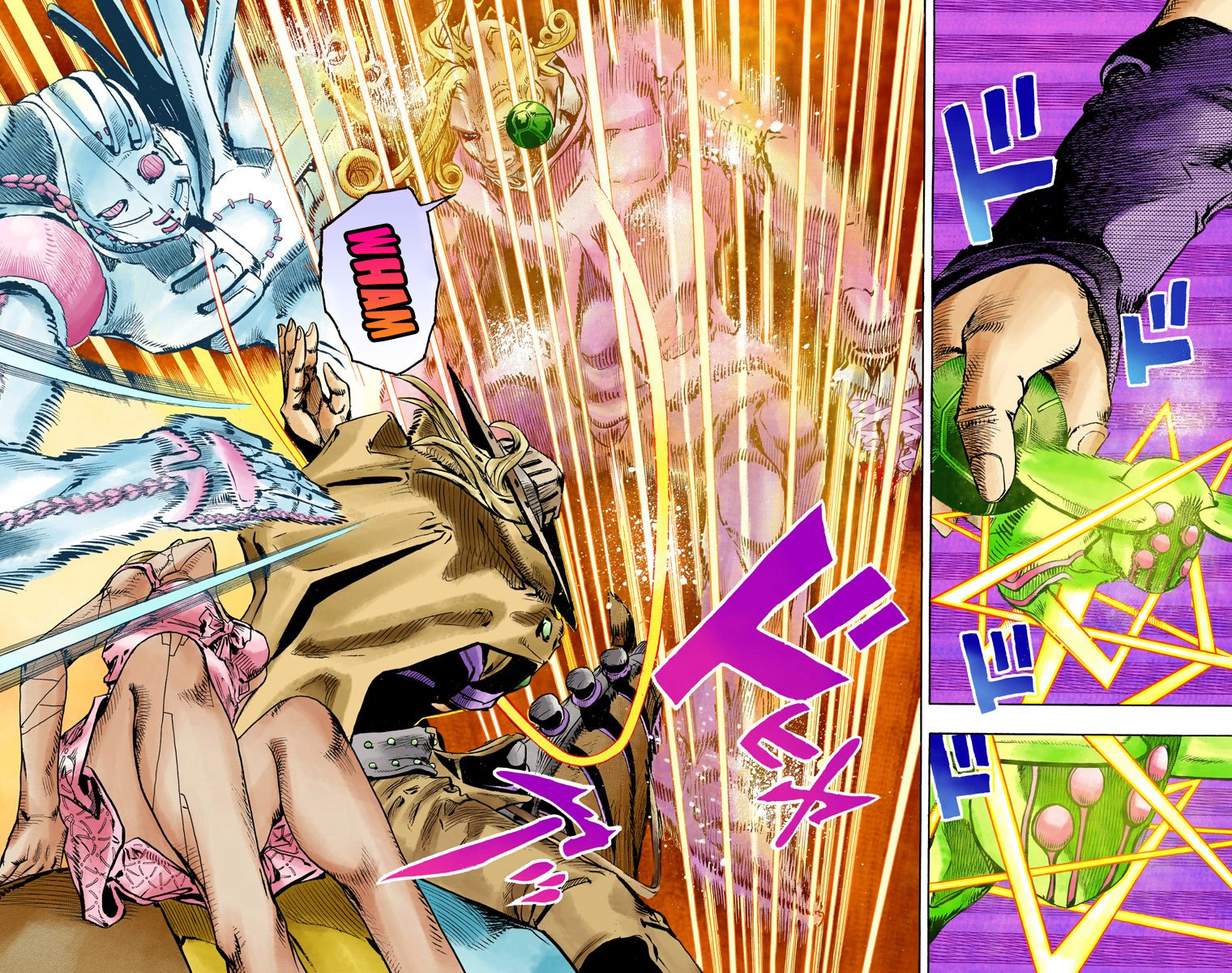 JoJo's Bizarre Adventure Steel Ball Run Colored Manga
