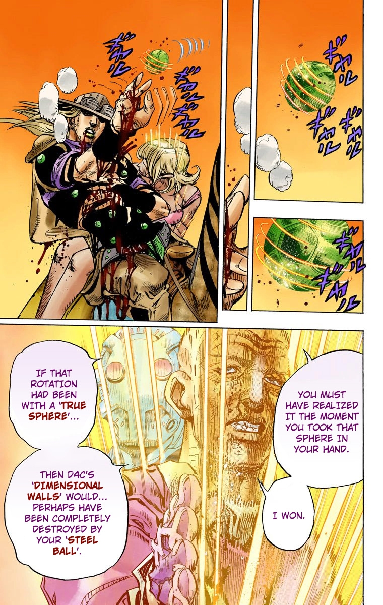 JoJo's Bizarre Adventure Steel Ball Run Colored Manga
