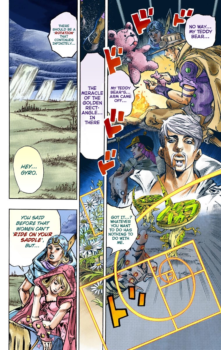 JoJo's Bizarre Adventure Steel Ball Run Colored Manga