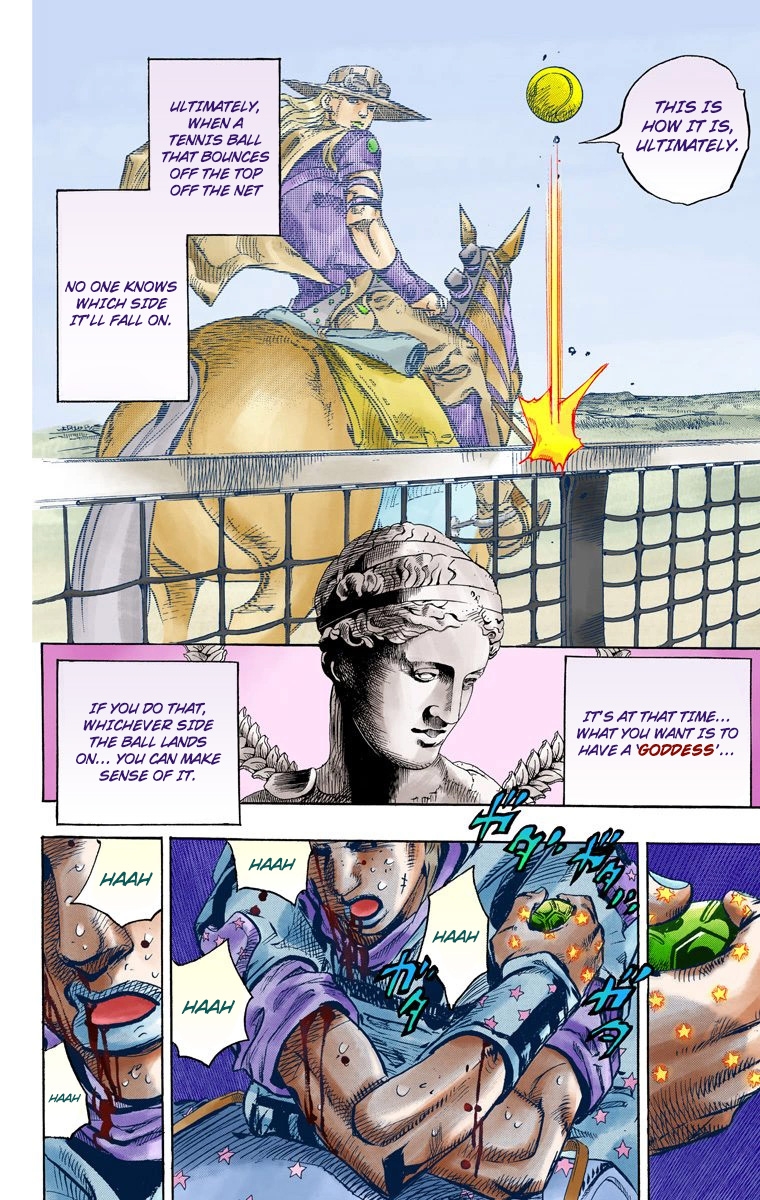JoJo's Bizarre Adventure Steel Ball Run Colored Manga