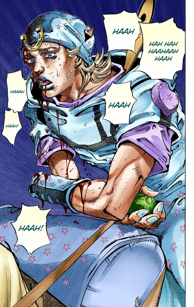 JoJo's Bizarre Adventure Steel Ball Run Colored Manga