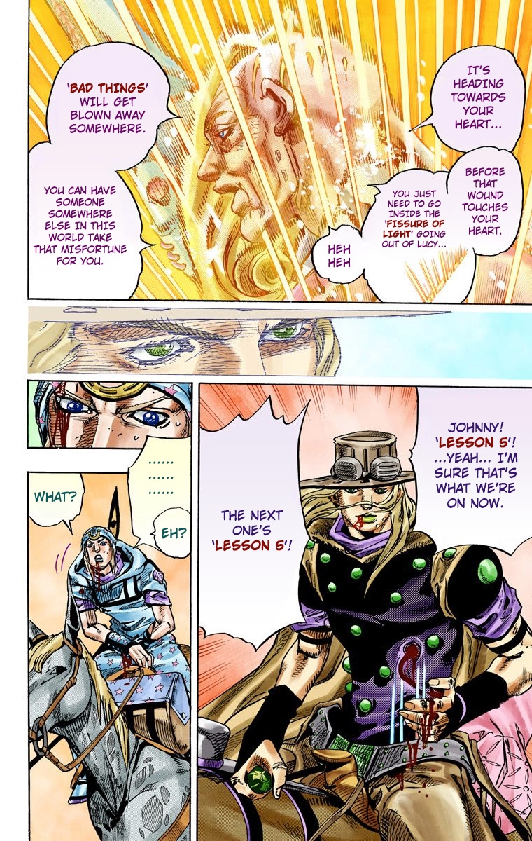 JoJo's Bizarre Adventure Steel Ball Run Colored Manga