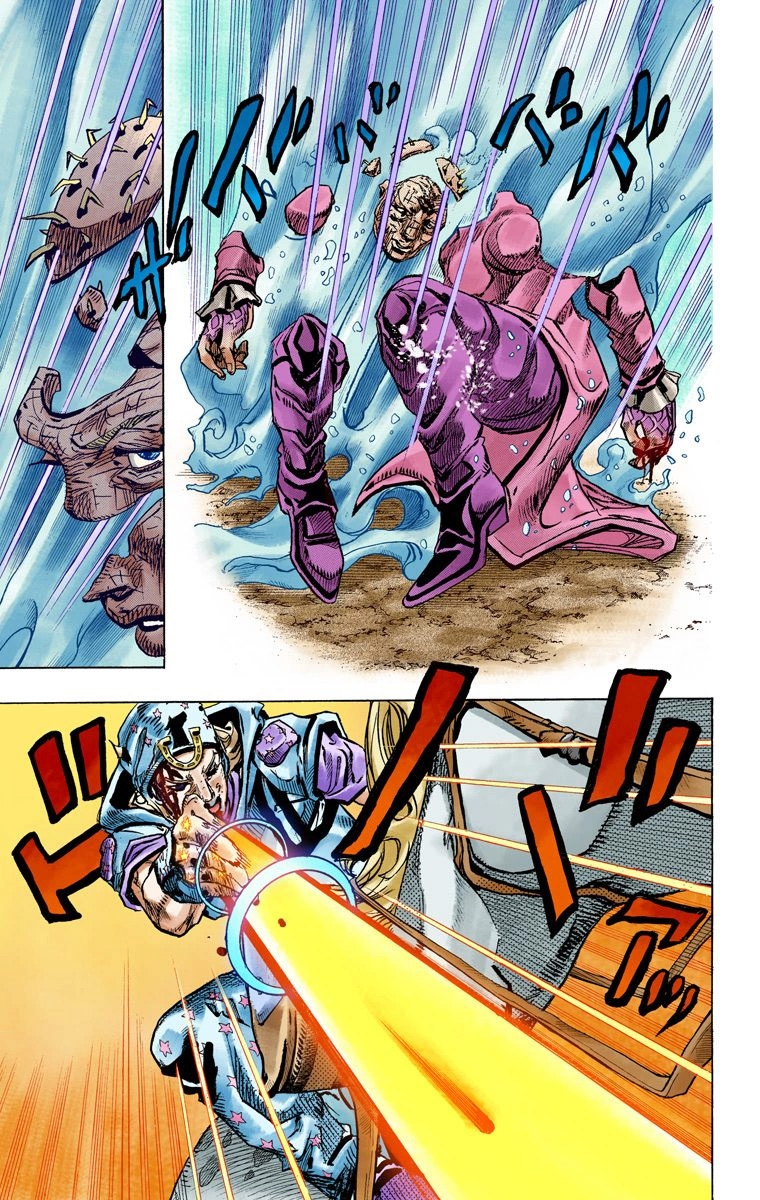 JoJo's Bizarre Adventure Steel Ball Run Colored Manga