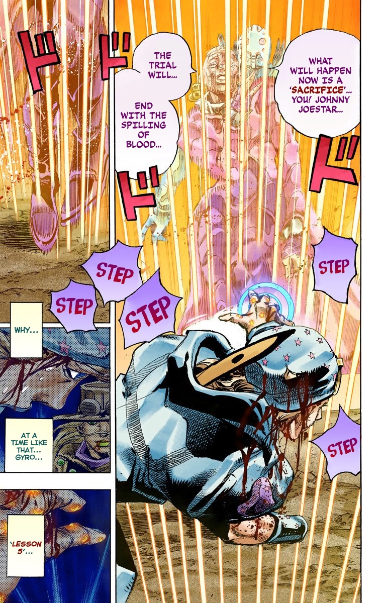 JoJo's Bizarre Adventure Steel Ball Run Colored Manga