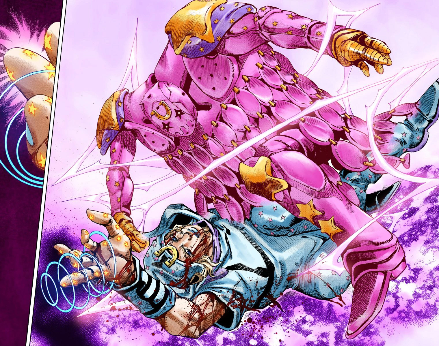 JoJo's Bizarre Adventure Steel Ball Run Colored Manga