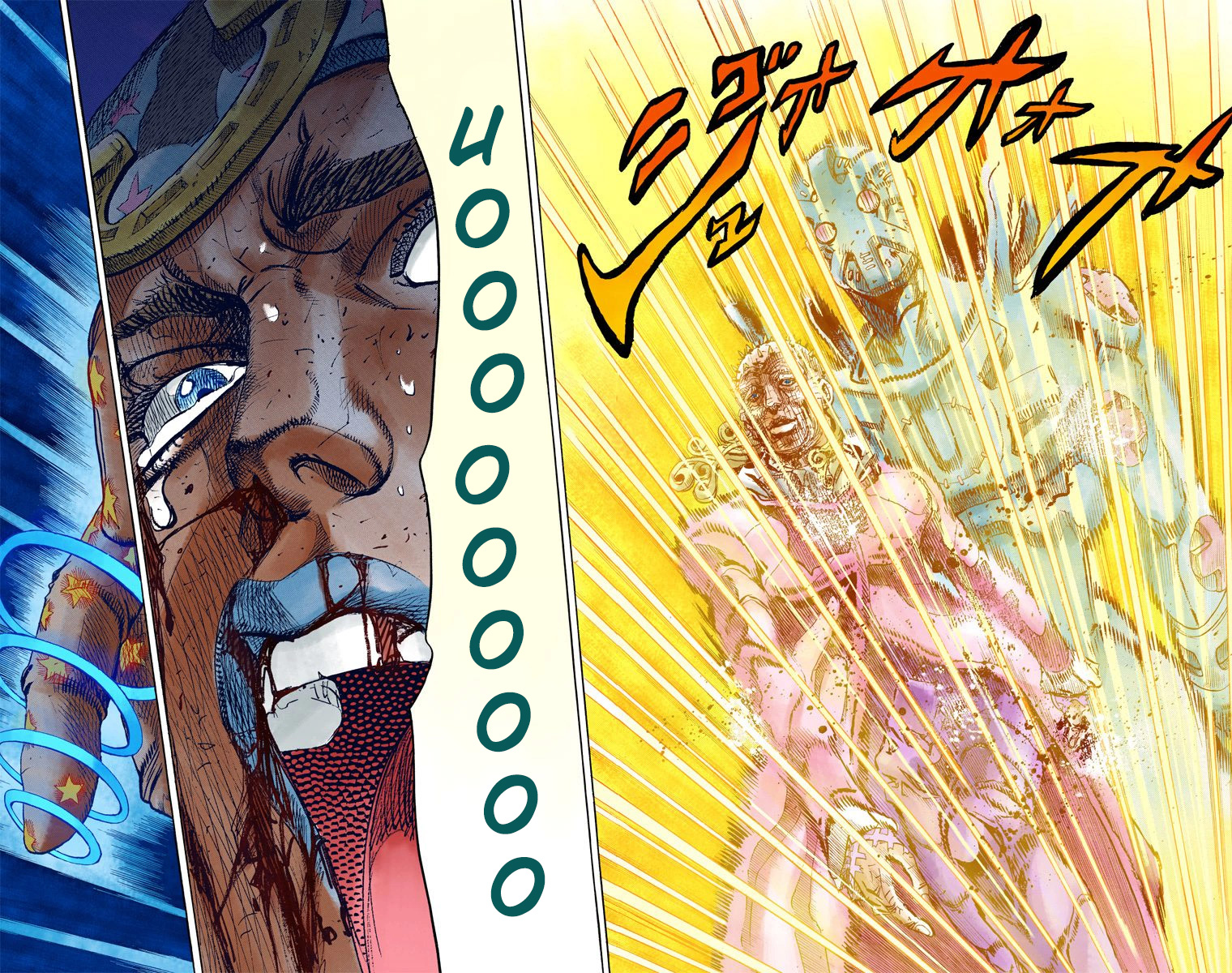 JoJo's Bizarre Adventure Steel Ball Run Colored Manga