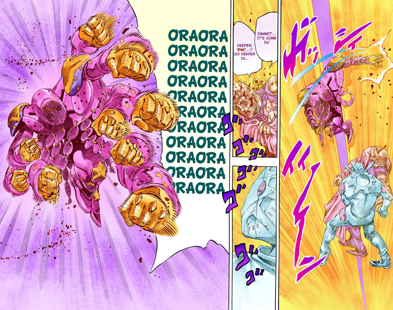 JoJo's Bizarre Adventure Steel Ball Run Colored Manga