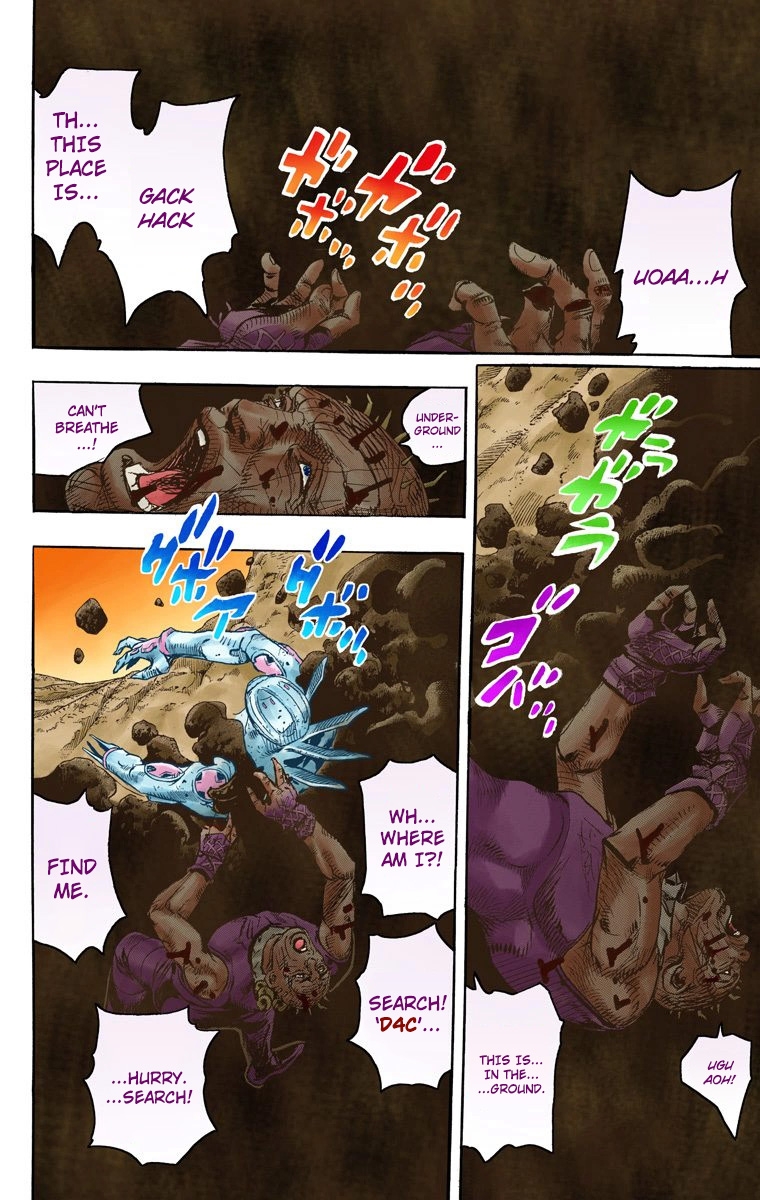 JoJo's Bizarre Adventure Steel Ball Run Colored Manga