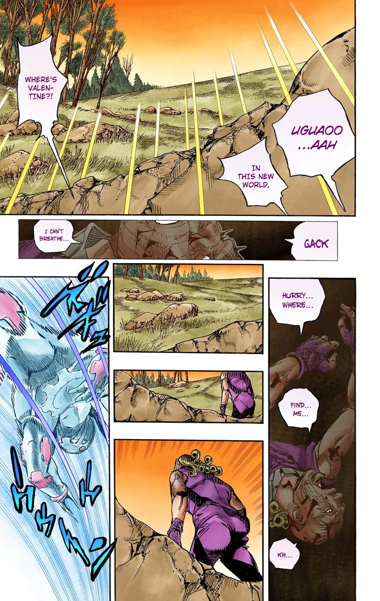 JoJo's Bizarre Adventure Steel Ball Run Colored Manga