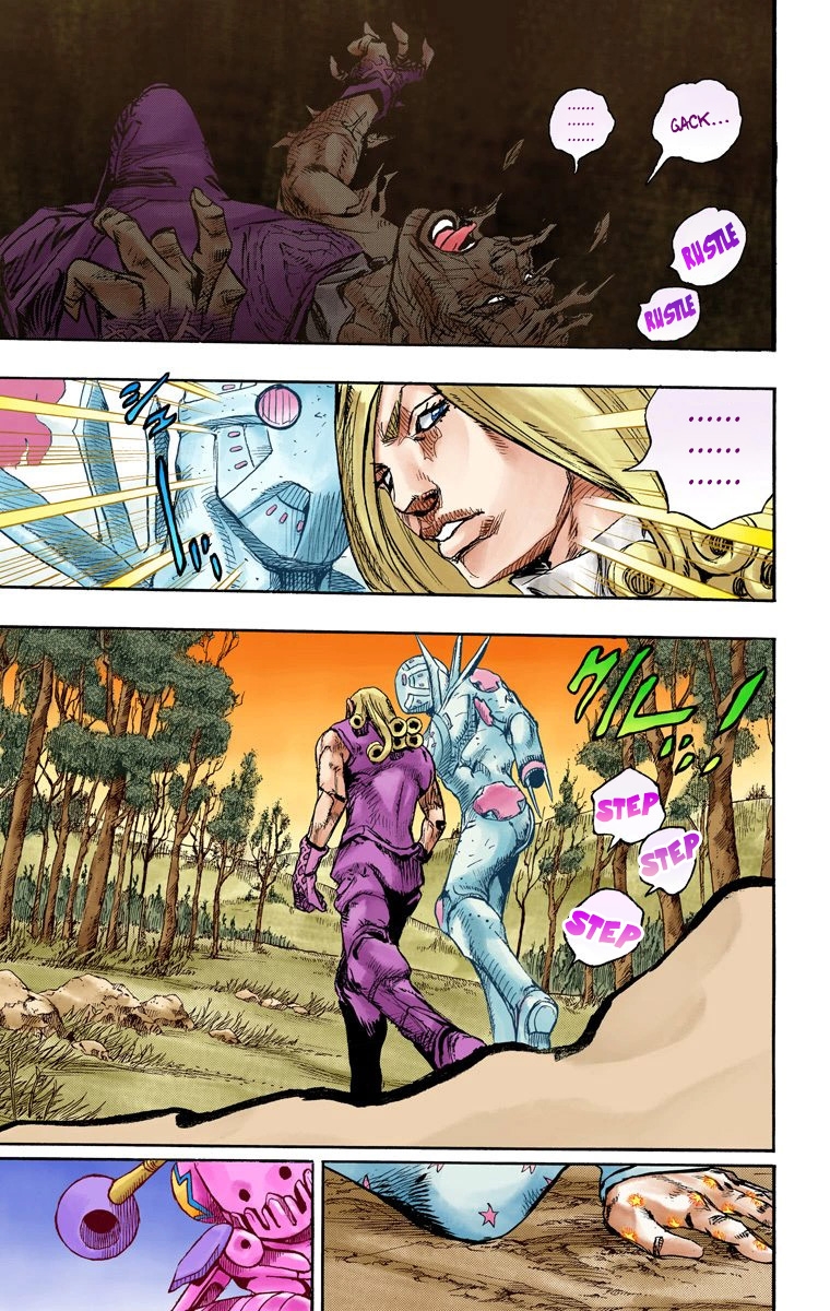 JoJo's Bizarre Adventure Steel Ball Run Colored Manga