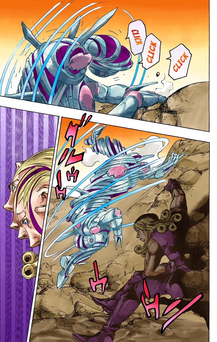 JoJo's Bizarre Adventure Steel Ball Run Colored Manga
