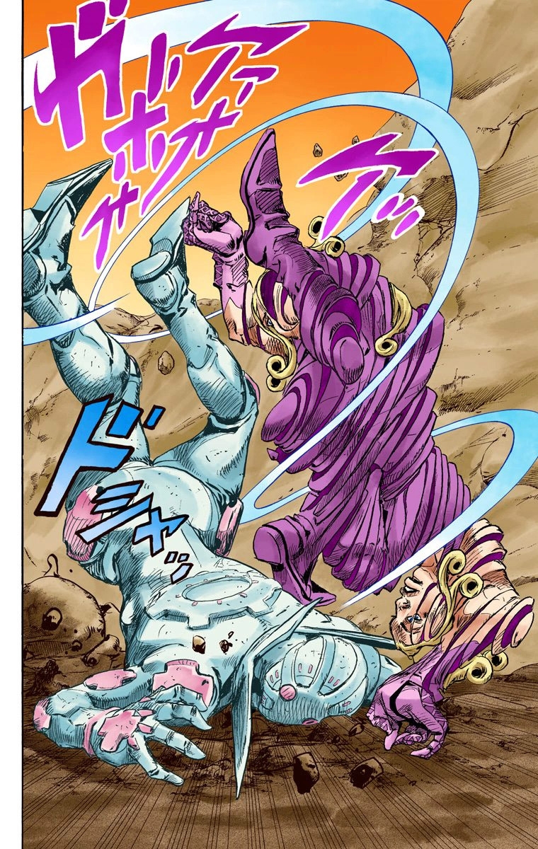 JoJo's Bizarre Adventure Steel Ball Run Colored Manga
