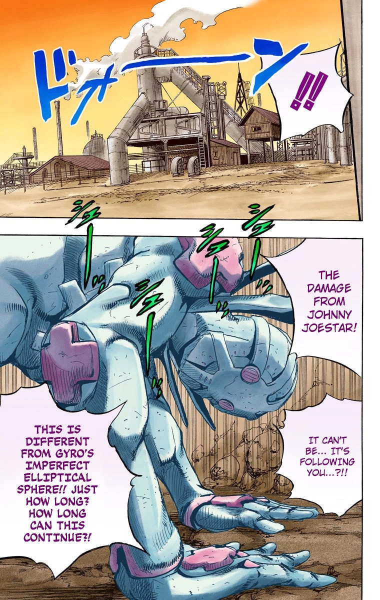 JoJo's Bizarre Adventure Steel Ball Run Colored Manga