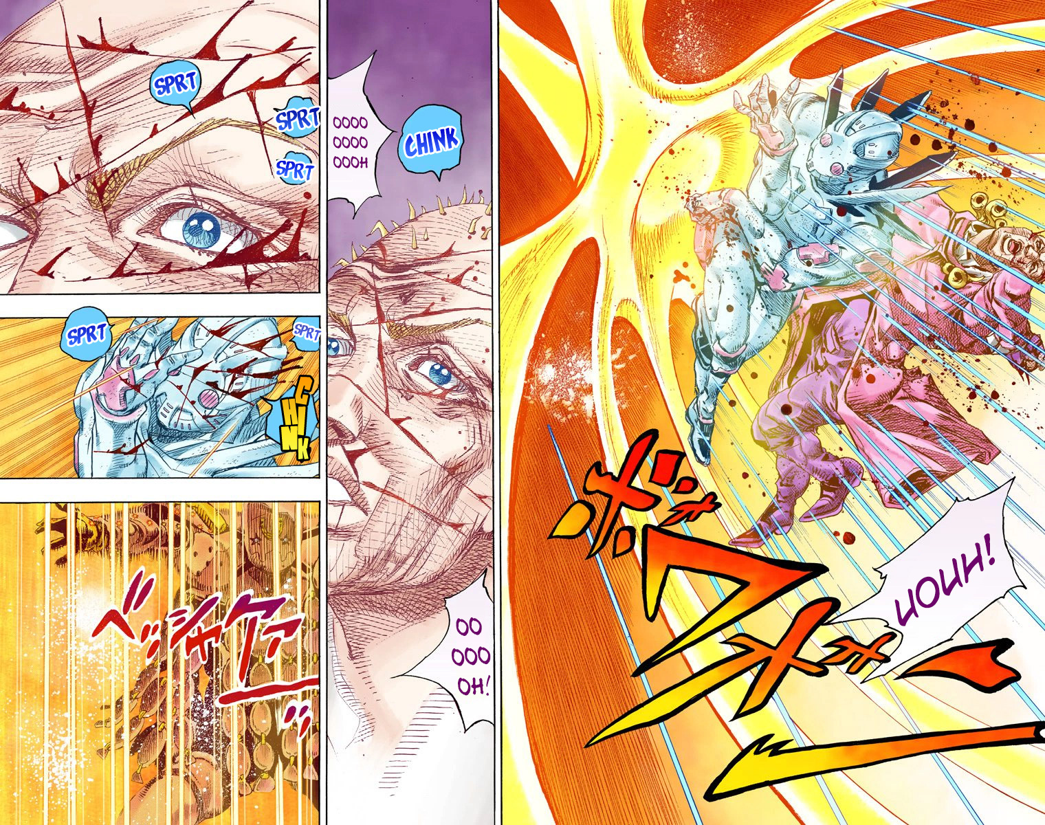 JoJo's Bizarre Adventure Steel Ball Run Colored Manga
