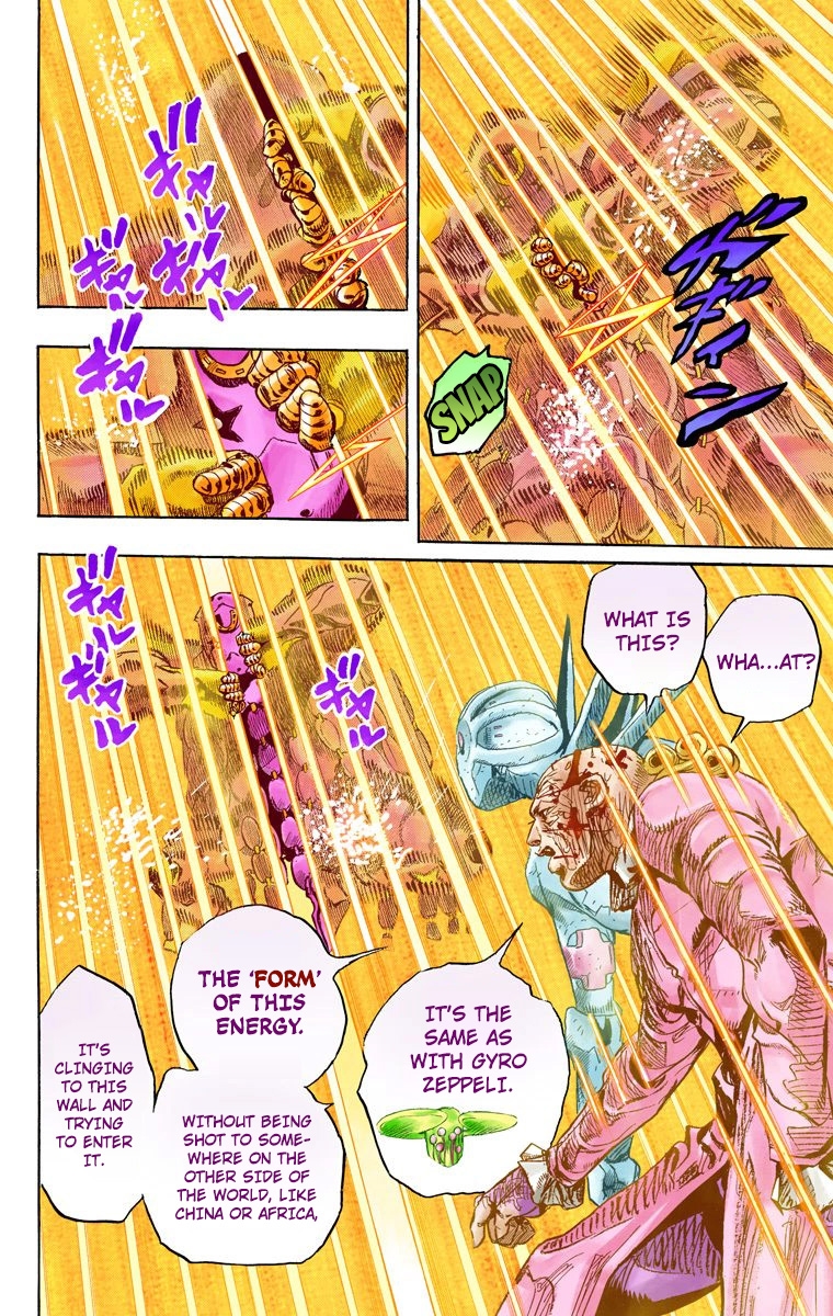 JoJo's Bizarre Adventure Steel Ball Run Colored Manga