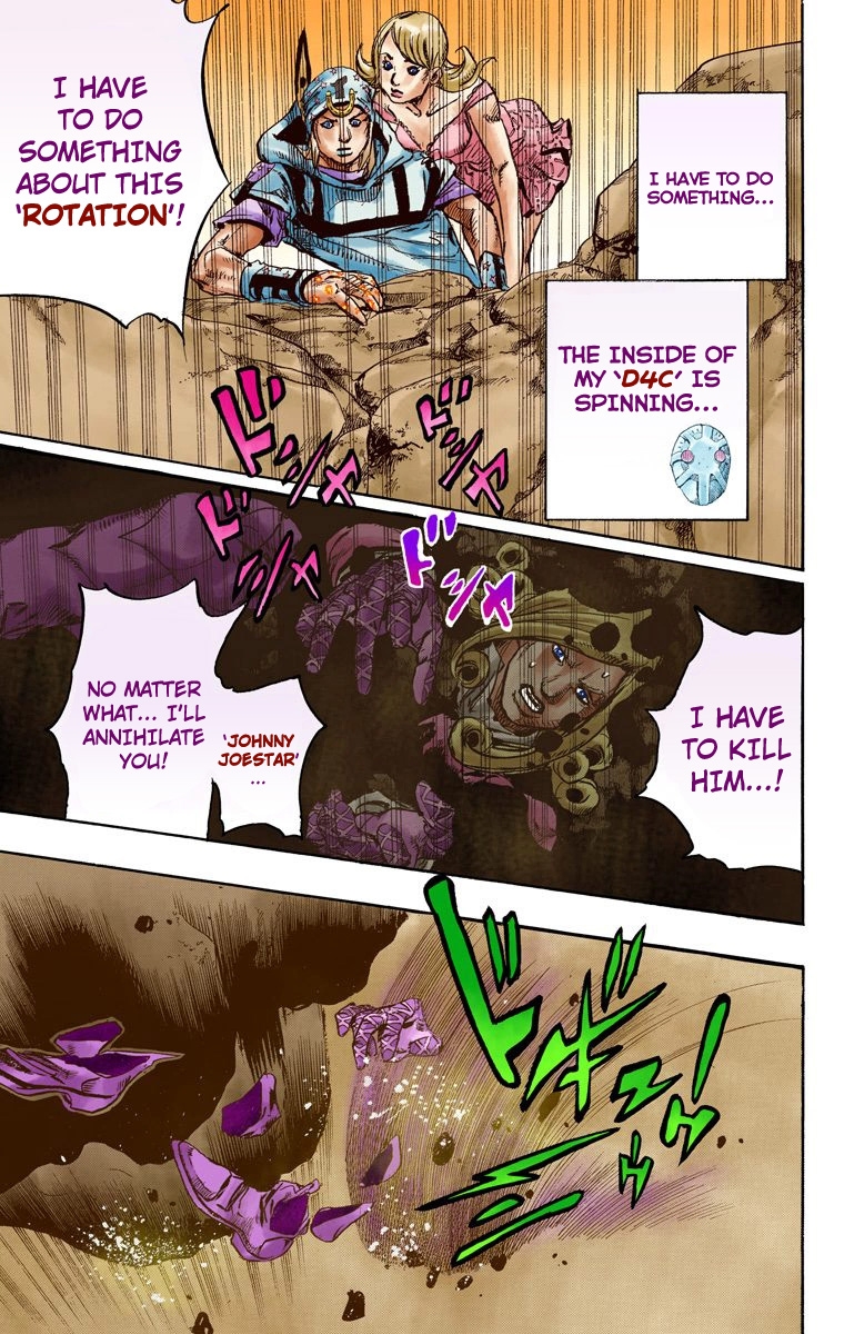 JoJo's Bizarre Adventure Steel Ball Run Colored Manga
