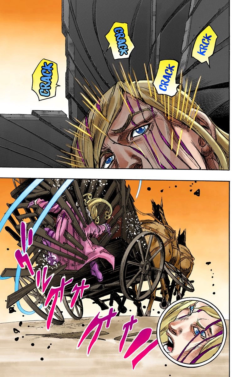 JoJo's Bizarre Adventure Steel Ball Run Colored Manga