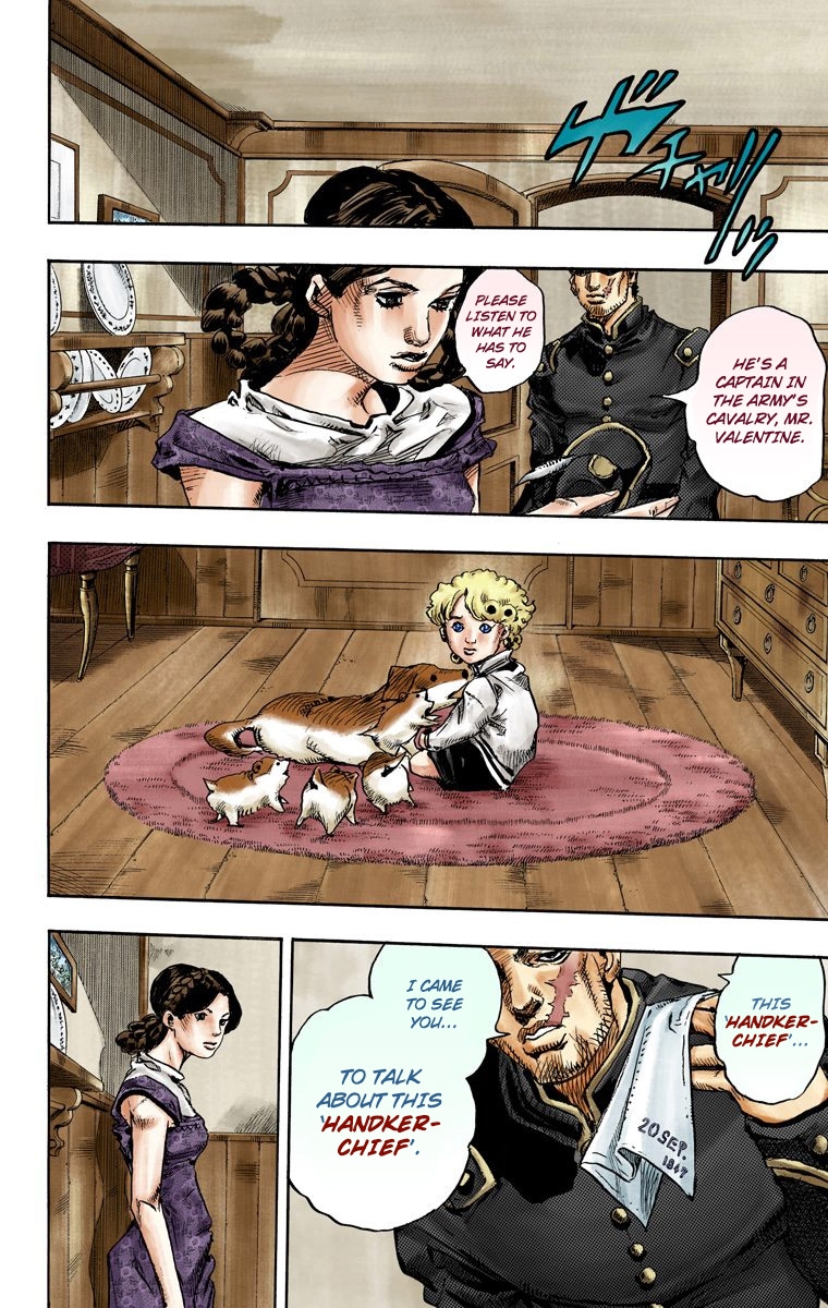 JoJo's Bizarre Adventure Steel Ball Run Colored Manga