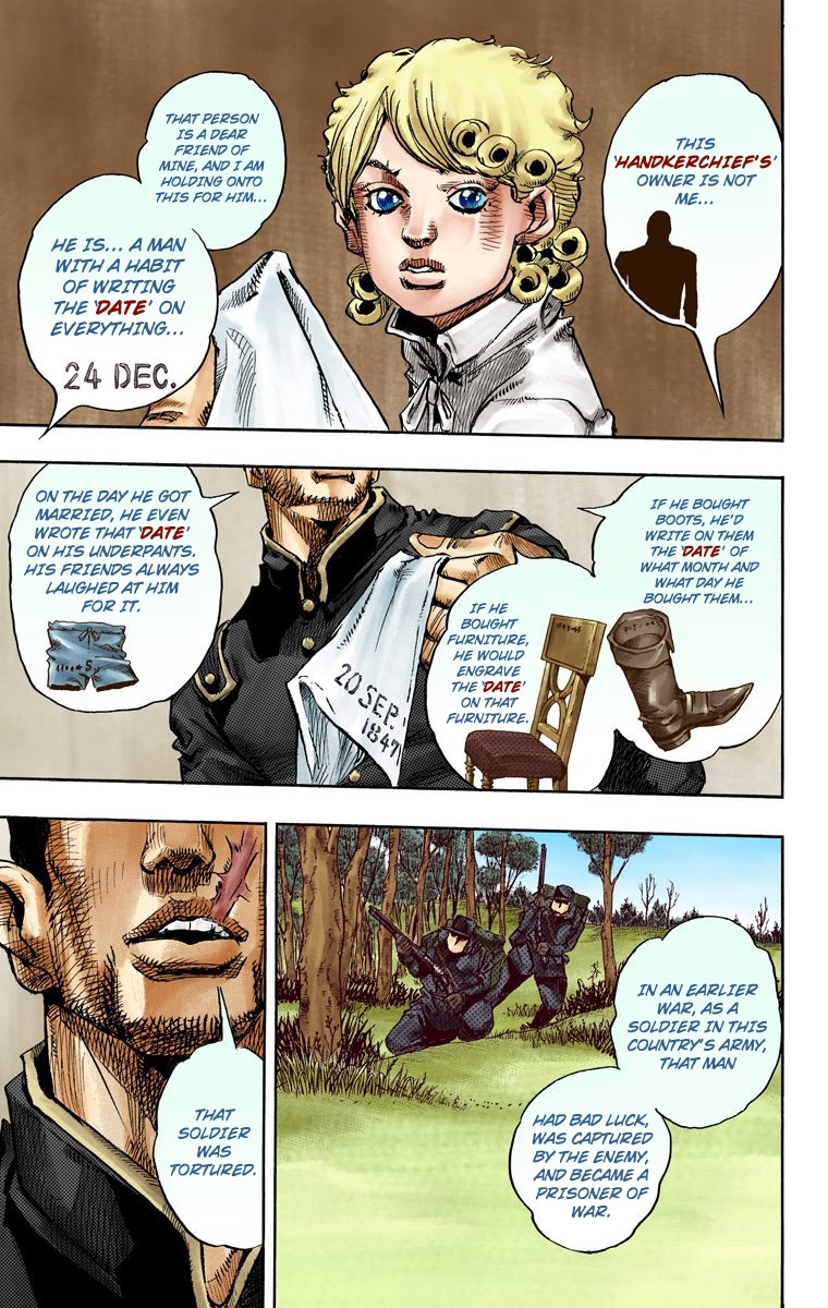 JoJo's Bizarre Adventure Steel Ball Run Colored Manga