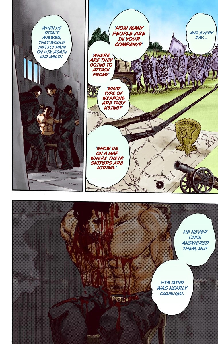 JoJo's Bizarre Adventure Steel Ball Run Colored Manga