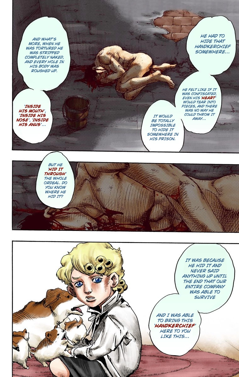 JoJo's Bizarre Adventure Steel Ball Run Colored Manga