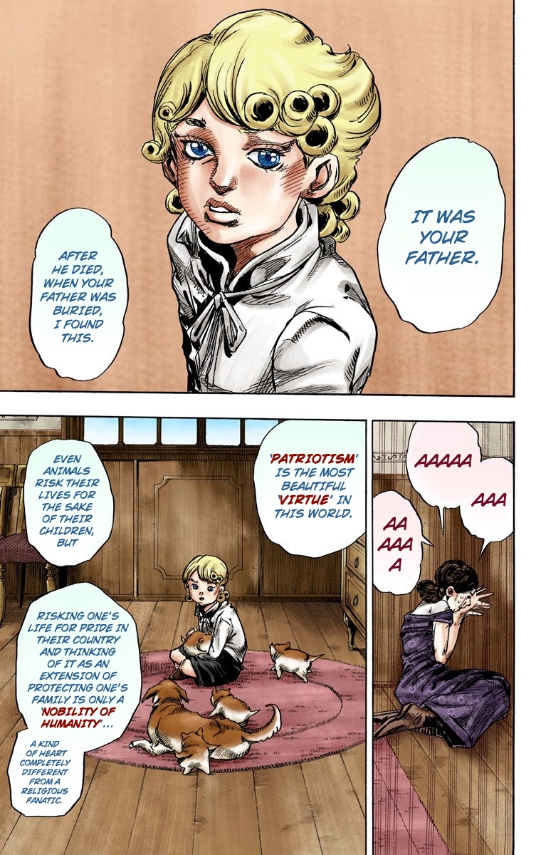 JoJo's Bizarre Adventure Steel Ball Run Colored Manga