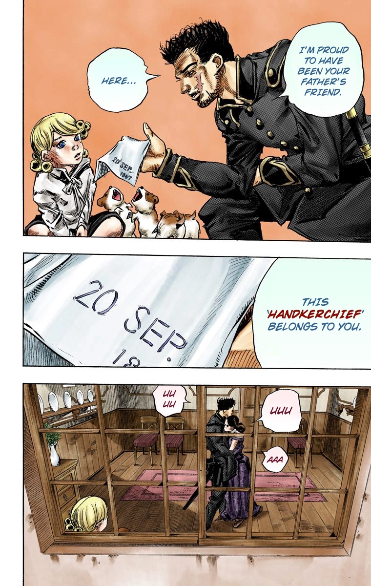 JoJo's Bizarre Adventure Steel Ball Run Colored Manga