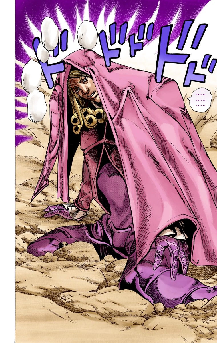 JoJo's Bizarre Adventure Steel Ball Run Colored Manga